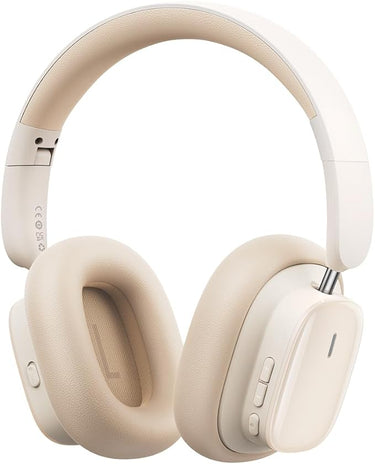 Baseus Cascos Inalambricos Bluetooth con Cancelación de Ruido Activa, Reproducción 100H, Reduce el Ruido en un 95%, Audio Hi-Res LHDC, Sonido Espacial, Micrófonos ENC, Auriculares Inalambricos Diadema